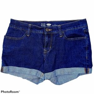 Old Navy Semi-Fitted Stretch Cuffed Sz 4 Jean Shor